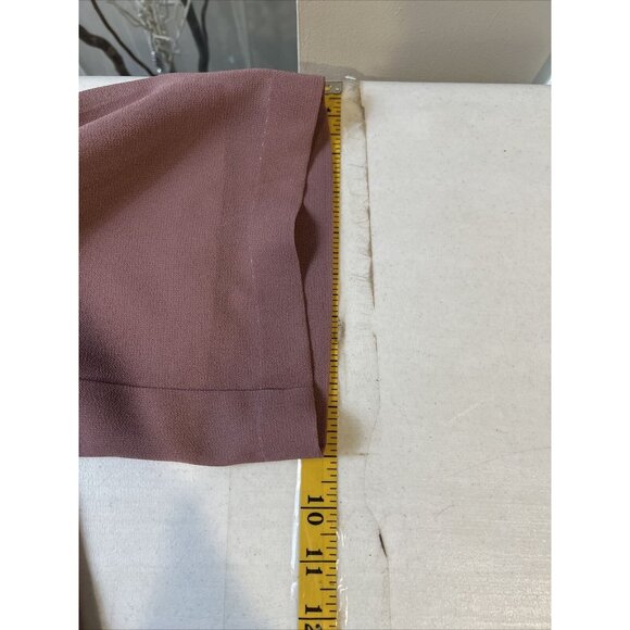 2 pc Maya Brooke Lace Top & Pants Set Dusty Rose Size 10 - Picture 14 of 16